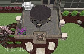 Run a tamper over the patio to set the bricks. 08 Do It Yourself Patio Designs That Will Rock Your Backyard Tagged Corner Patio 4 Mypatiodesign Com