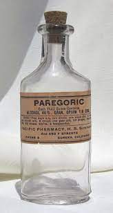 Paregoric Vintage Medicine Bottle Old Medicine Bottles Antique Medicine Bottles