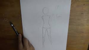 How To Draw Anime Girl Body Back View Walking Youtube Lips are often simplified down to a line, but some styles or by drawing the same character from many different angles you'll find the secret behind keeping your character's features and personalities consistent. how to draw anime girl body back view walking