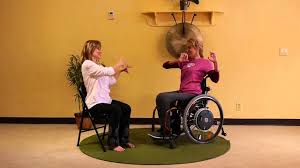 The appropriate poses can relax and strengthen your body. Mini Adaptive Chair Yoga Class For People In Wheelchairs With Sherry Zak Morris And Tami Ridley Youtube