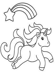 Ausmalbild Einhorn Mit Stern Zum Kostenlosen Ausdrucken Und Ausmalen Fur Kinder Ausmalbilder Malvorl Ausmalbilder Einhorn Malvorlage Einhorn Ausmalbilder