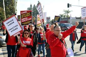 The mental health nurses association. Mental Health Workers Strike Outside Of Kaiser The Downey Patriot