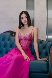 Born 15 march 1992) is a vietnamese model and beauty pageant titleholder who attended miss universe 2019 as 1st. Tiá»u Vy Ä'á»¥ng Vay Hoang Thuy Ngoi Sao