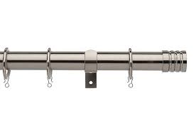 Get decor fast with target drive up, pick up, or same day delivery. Universal 25 28mm Barrel Satin Steel Extendable Curtain Pole