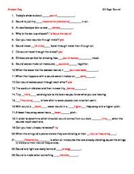 Video Worksheet Movie Guide For Bill Nye Sound Bill Nye Movie Guide Worksheets