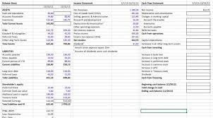 Cash Flow Statement Excel Model Template Eloquens