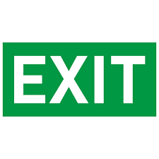 Browse 42 exit schild stock photos and images available, or start a new search to explore more stock photos. Rettungszeichen Aufkleber Schild Magnetschild Exit