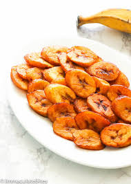 Coat bananas with a thin coat of batter and pan fry in the pan. Fried Plantains Immaculate Bites