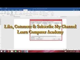 How To Learn Mail Merge Or Mailings Tab In Ms Word In Urdu Mail Merge Learning Words