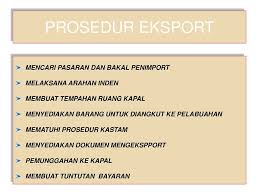 Perdagangan besar uraian perdagangan besar dalam negeri kecuali perdagangan mobil dan sepeda motor selain eksport dan import kegiatan. Perniagaan Import Eksport Dan Entreport Ppt Download