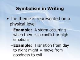 A dove is a symbol of peace, a black cat signifies bad luck, and a white flag means a peace offering. Symbolism A Symbol Is Something That Represents Something Else Ppt Download