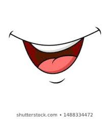 Cartoon Mouth Set Vector Symbol Icon Stock Vector Royalty Free 716555692 In 2020 Cartoon Smile Mask For Kids Cartoon Design