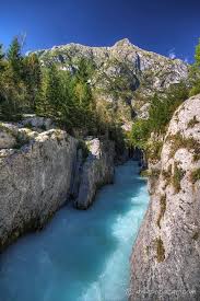 Soca River Canyon Slovenia Reiseziele Reisen Slowenien