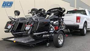 Go Series Dual Rail Ride Up Folding Motorcycle Trailer Motorcycle Trailer Motorcycle Adventure Bike