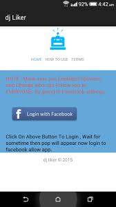 Get instant likesreactionsfollowers at free of cost. Dj Liker Free Facebook Likes For Android Apk Download