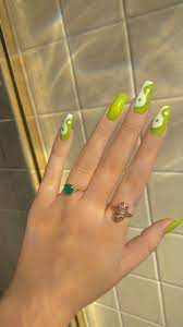 Yin And Yang Acrylics In 2021 Yin Yang Nails Acrylic Nails Best Acrylic Nails
