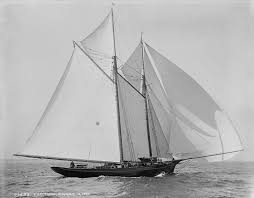 Henry S Hovey S Schooner Fortuna Archibald Cary Smith Design Built In 1883 At The Richard Cornelius Poillon Shipyard Brooklyn Pictured Here During Bateaux