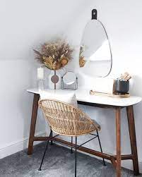 Dressing Table Dressing Room Scandi Dresser Marble Walnut Modern Mid Century Bedroom Dressing Table Decor Mirror Dining Room Study Room Decor