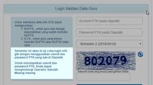 Cara cek calon penerima nuptk informasi seputar guru. Cara Login Info Gtk Menggunakan Akun Ptk Dapodik Youtube