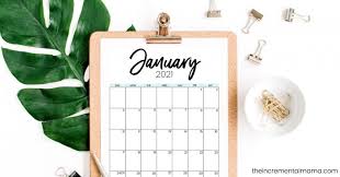 Print a calendar for all 12 months of 2021 quickly and easily. Cute 2021 Printable Calendar 12 Free Printables