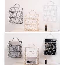Browse our full range of products from dressing tables to complete modern kitchens. Modern Wire Metal Wall Hanging Shelf Basket Rack Storage Shopee Philippines