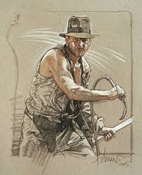 Indiana Jones By Drew Struzan Indiana Jones Indiana Jones Films Indiana Jones Adventure