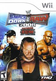 Wwe Smackdown Vs Raw 2008 Wii Game Wii Games Wwe Game Wwe