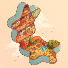 6 562 Likes 67 Comments Brittnie Evergreenqveen On Instagram Stardew Valley Polly Pocket New Isometric Lesson Is Stardew Valley Polly Pocket Valley