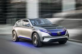 The 400 Hp Mercedes Benz Eq Is How Mercedes Will Take Over The World With Electricity Electric Cars Benz Mercedes