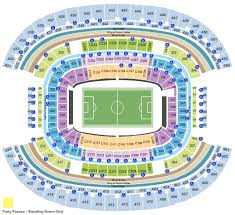 At T Stadium Seating Chart Arlington