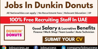 Download the dunkin' app for free on the app store or google play. Dunkin Donuts Careers Announced Jobs In Dubai 2021