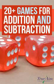 Math Games 20 Addition And Subtraction Games For Elementary Subtraction Games Math Classroom Addition And Subtraction