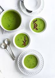 Pea And Coriander Soup With Chorizo Recipe Coriander Soup Chorizo Soup