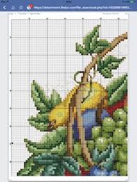 Thanks for watching this video. 20 Fruit Baskets Ideas Cross Stitch Cross Stitch Fruit Cross Stitch Patterns