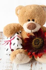 To accept, tolerate, or endure something, especially something unpleasant: Beautiful Teddy Bears With Flowers Off 59