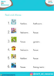 Rooms In The House Interactive And Downloadable Worksheet You Can Do The Exercises Online Or Download The Worksheet As Pdf Aprendizaje Ingles Ninos Idiomas