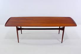 Danish Modern Solid Teak Coffee Table By Tove Edvard Kindt Larsen 1stdibs Com Coffee Table Teak Coffee Table Danish Table