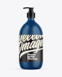 Layered psd through smart object insertion license: Matte Plastic Bottle With Pump Mockup In Bottle Mockups On Yellow Images Object Mockups Design Mockup Free Free Psd Design Mockup