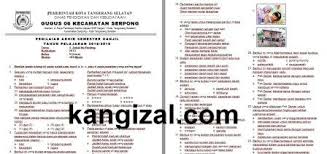 Soal Uas Pas Kelas 5 Tema 4 Kurikulum 2013 Revisi 2019 2020 Kang Izal Blog