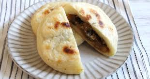 簡単 おやつ 白玉もち粉でもちもちカリッと 焼きまんじゅう もち粉 焼きまんじゅう 白玉 レシピ