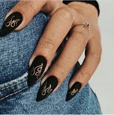 Pin By J Wa On Ideyi Manikyuru Edgy Nails Grunge Nails Swag Nails