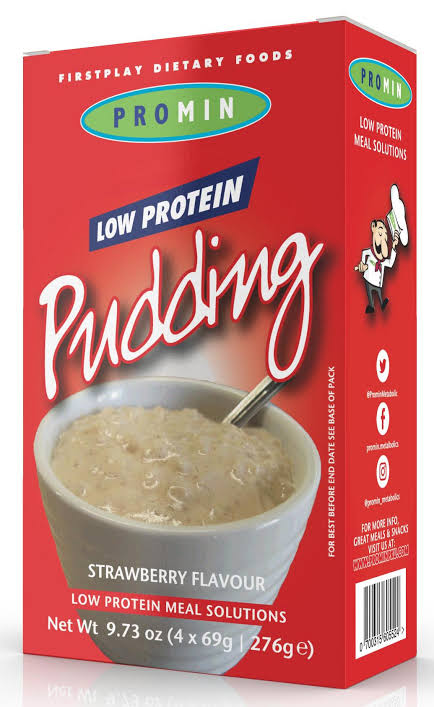 Low Protein Rice Pudding - Strawberry