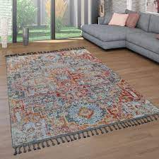 Entdecke die individualität unserer handgeknüpften teppiche aus natürlichen fasern. Kurzflor Teppich Orient Design Teppichcenter24