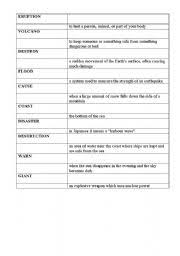 Please, try to prove me wrong i dare you. English Worksheets Volcano Test