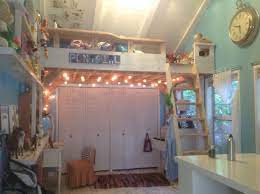 We Turned Are 12 Year Old Girls Bedroom Into A Loft Space So She Can Have A Place To Put Her Stu Tween Girl Bedroom Decor Tween Girl Bedroom Girl Bedroom Decor