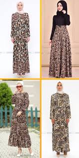 Modanisa 2020 Modanisa 2020 Leopar Elbise Modelleri 1 2 Leopar Elbise 2020 Tesettur Elbise Modelleri 2020 Fashion Long Sleeve Dress Dresses