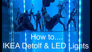 Maybe you would like to learn more about one of these? How To Build An Ikea Detolf Glass Display Case And Install Led Strip Lights Speed Build Youtube