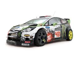 Ford Fiesta Rallycross Car Rally Car Ken Block