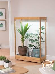 Tall Bamboo Led Grow Light Garden Greenhouse Plants Nature Garden Green Gardening Indoor Led Lights Bambous Jardin Planter Bambou Lampes De Serre