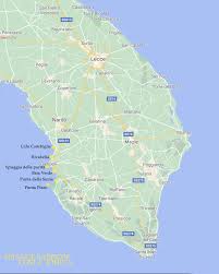 La val d'orcia è un angolo di toscana che sembra essere stato dipinto da un artista; Cartina Salento Mappa Di Spiagge Borghi Strade Esperienze Salento